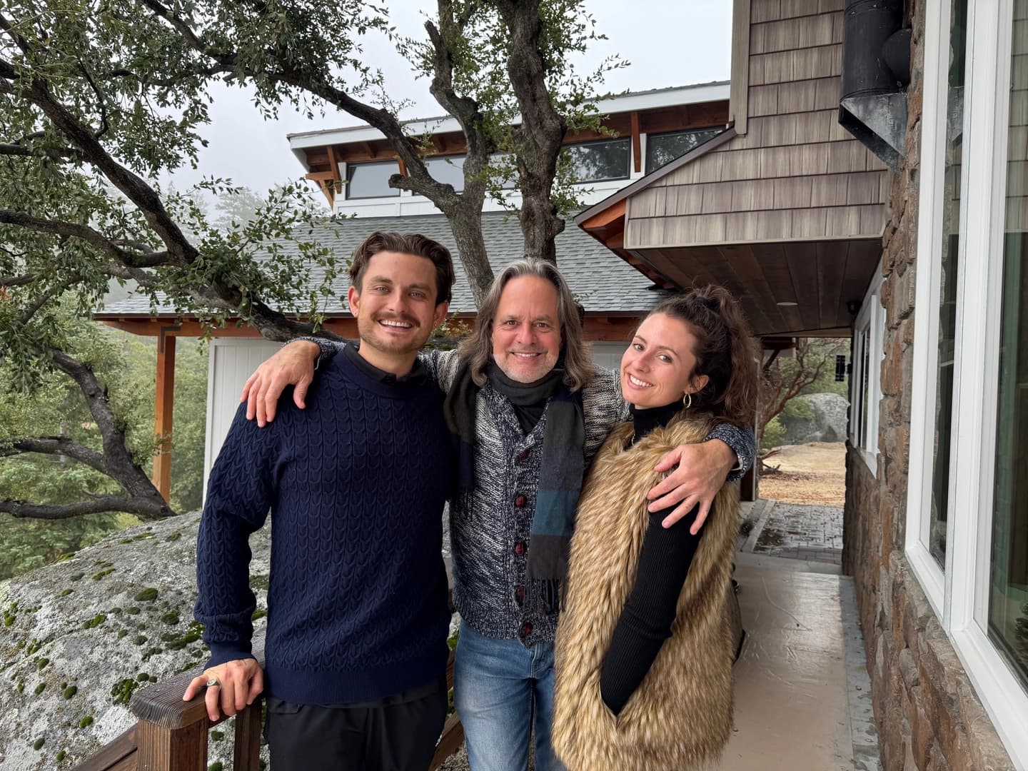 Charlie Bisharat will be spending Thanksgiving with son Remy and daughter Madi.